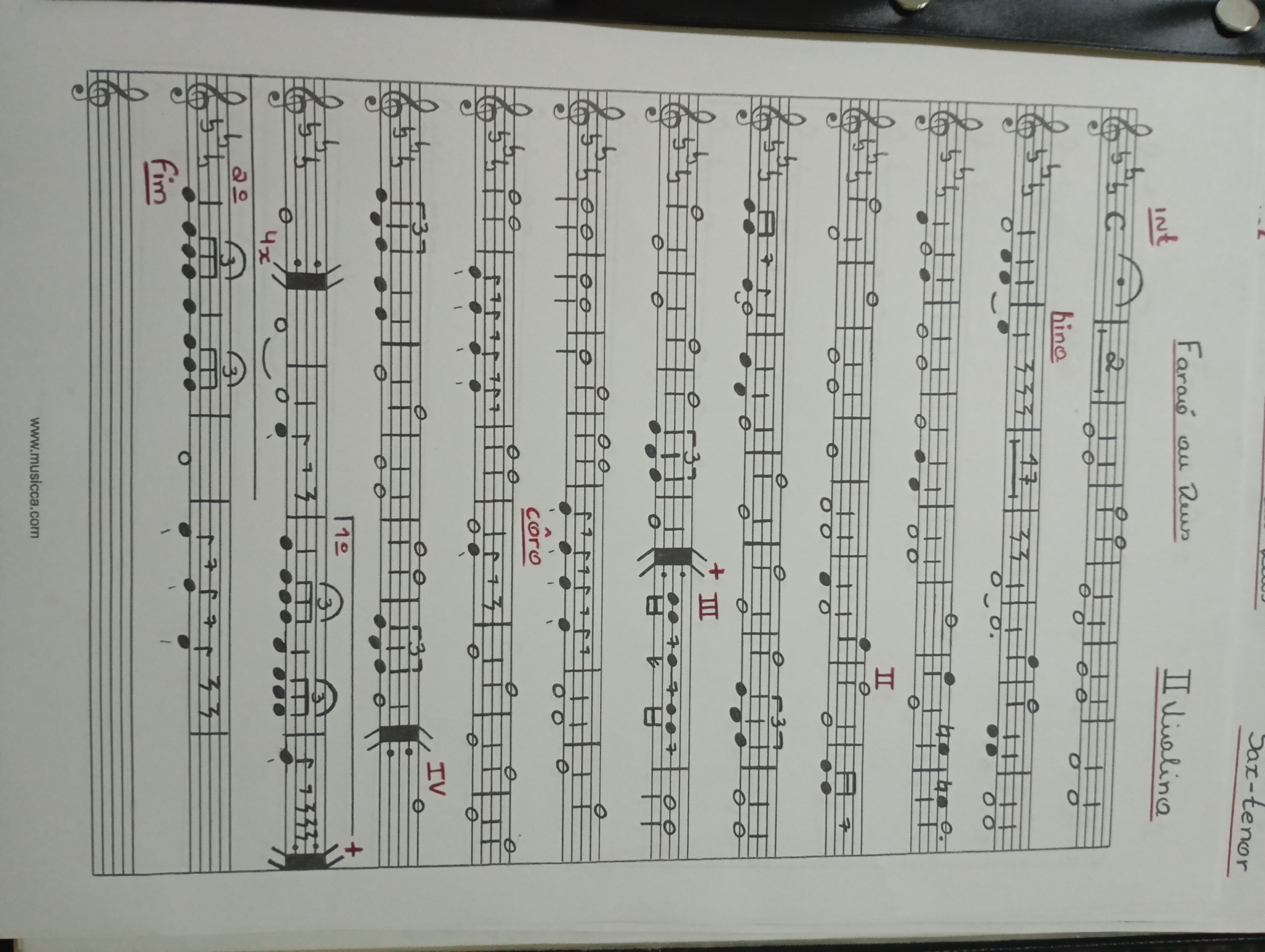 Partitura 2 Violino - Página 1